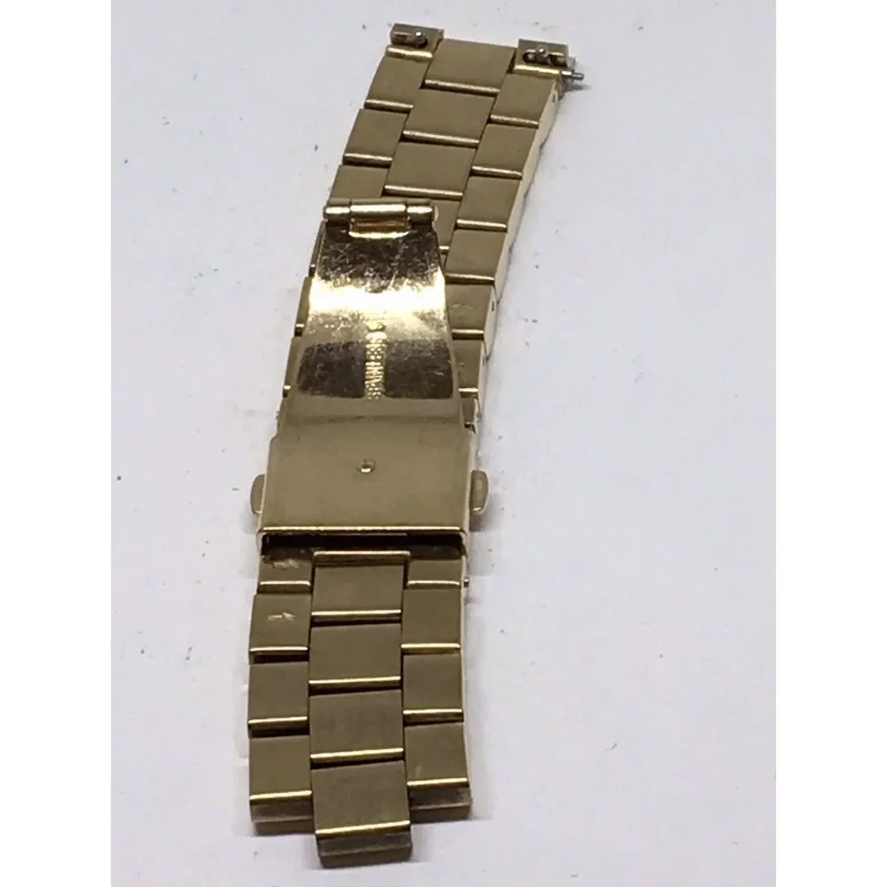 Authentic Michael Kors Watch Bracelet Links Parts Partial Band Silver A714